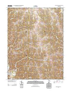 Bennington 2013 topographic map thumbnail