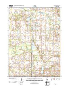 Orland 2013 topographic map thumbnail