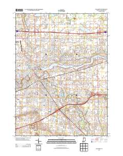 Elkhart 2013 topographic map thumbnail