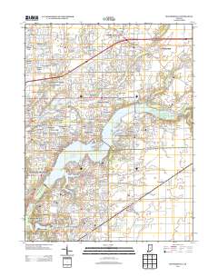 McCordsville 2013 topographic map thumbnail