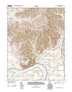West Franklin 2013 topographic map thumbnail