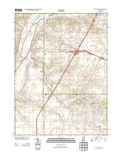 Zanesville 2013 topographic map thumbnail