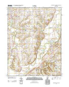 Mooresville East 2013 topographic map thumbnail