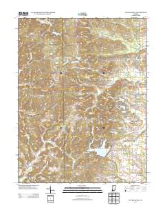 New Bellsville 2013 topographic map thumbnail