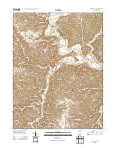 Metamora 2013 topographic map thumbnail