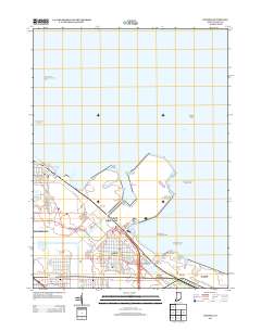 Whiting 2013 topographic map thumbnail
