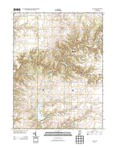 Alamo 2013 topographic map thumbnail
