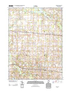 Albion 2013 topographic map thumbnail