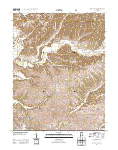 Bartlettsville 2013 topographic map thumbnail
