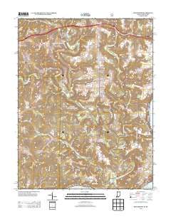 Beechwood 2013 topographic map thumbnail