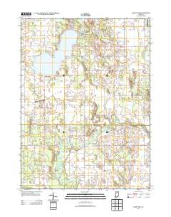 Bass Lake 2013 topographic map thumbnail