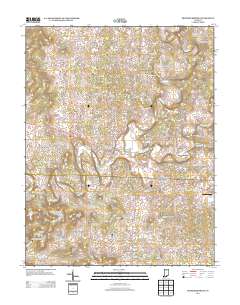 Fredericksburg 2013 topographic map thumbnail