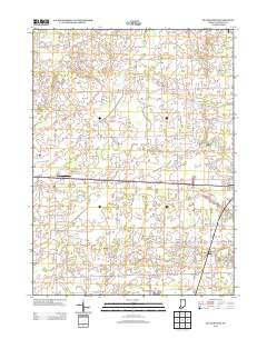 Butler West 2013 topographic map thumbnail
