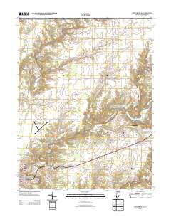 Butlerville 2013 topographic map thumbnail