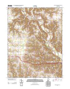 Cedar Grove 2013 topographic map thumbnail