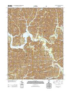 Elkinsville 2013 topographic map thumbnail