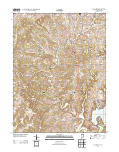Clear Creek 2013 topographic map thumbnail