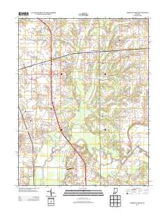 Chestnut Ridge 2013 topographic map thumbnail