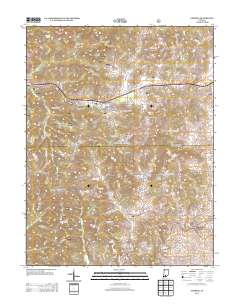 Georgia 2013 topographic map thumbnail