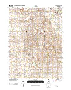 Foraker 2013 topographic map thumbnail