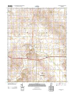 Cynthiana 2013 topographic map thumbnail