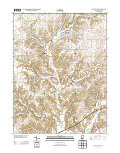 Clinton Falls 2013 topographic map thumbnail