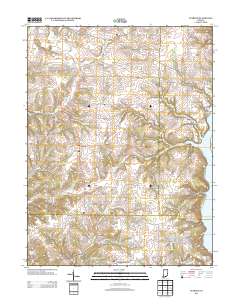 Everton 2013 topographic map thumbnail