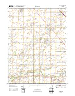 Colfax 2013 topographic map thumbnail