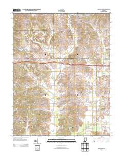 Holland 2013 topographic map thumbnail