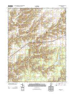 Holton 2013 topographic map thumbnail