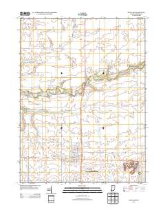 Kentland 2013 topographic map thumbnail