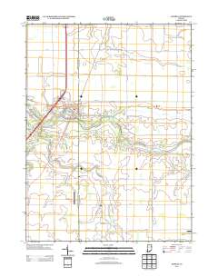 Markle 2013 topographic map thumbnail