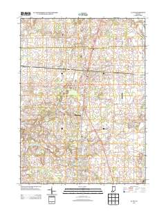 La Paz 2013 topographic map thumbnail