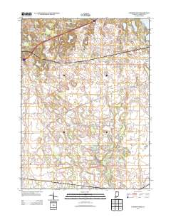 LaPorte West 2013 topographic map thumbnail