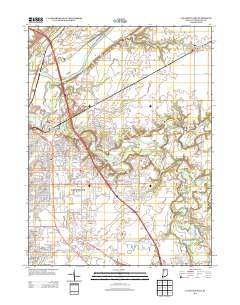 Lafayette East 2013 topographic map thumbnail