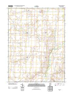 Mays 2013 topographic map thumbnail