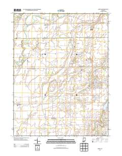 Hope 2013 topographic map thumbnail