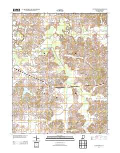 Huntingburg 2013 topographic map thumbnail