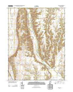 Mecca 2013 topographic map thumbnail