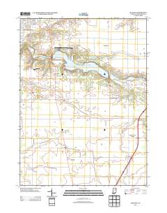 Majenica 2013 topographic map thumbnail