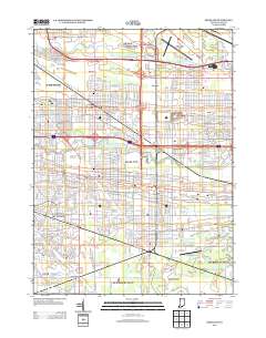 Highland 2013 topographic map thumbnail