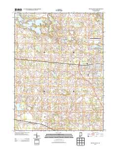 Kendallville 2013 topographic map thumbnail