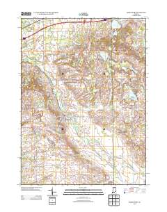 Middlebury 2013 topographic map thumbnail