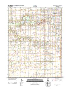 Kokomo West 2013 topographic map thumbnail