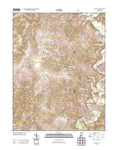 Oolitic 2013 topographic map thumbnail
