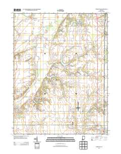 Pimento 2013 topographic map thumbnail