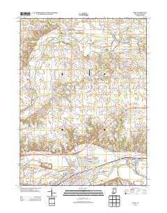 Peru 2013 topographic map thumbnail