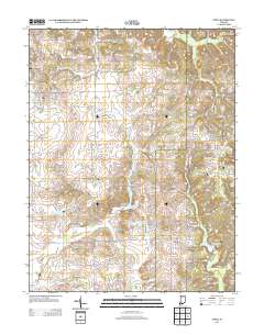 Odon 2013 topographic map thumbnail