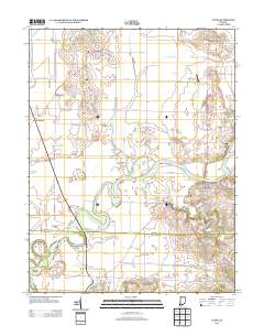 Lyons 2013 topographic map thumbnail