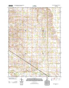 Millersburg 2013 topographic map thumbnail